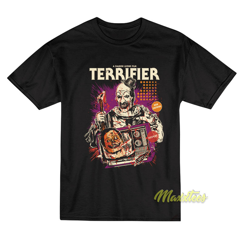 Terrifier Horror Movie Circus T-Shirt Terrifier Horror Movie Circus T-Shirt