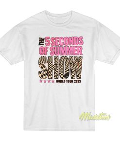 The 5 Second Of Summer Show World Tour 2023 T-Shirt The 5 Second Of Summer Show World Tour 2023 T-Shirt