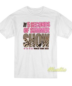 The 5 Second Of Summer Show World Tour 2023 T-Shirt