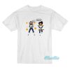 The Boondocks Dragon Ball Z Huey And Riley T-Shirt
