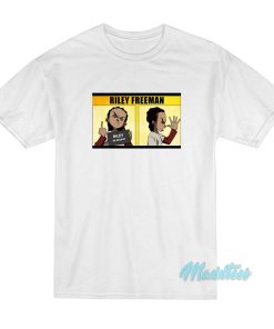 The Boondocks Riley Freeman Mugshot T-Shirt The Boondocks Riley Freeman Mugshot T-Shirt