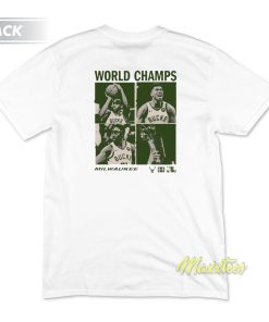 The Bucks World Champs 2021 T-Shirt