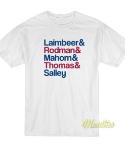 The Detroit Bad Boys 89 Basketball T-Shirt The Detroit Bad Boys 89 Basketball T-Shirt