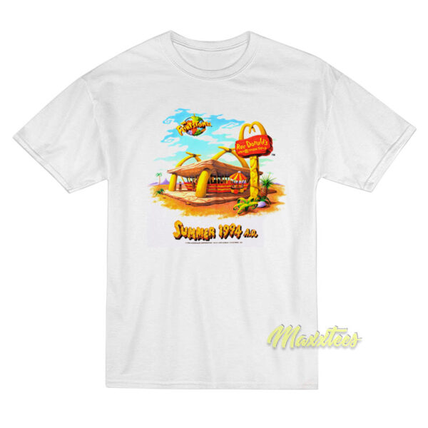 The Flintstones McDonalds 1994 T-Shirt The Flintstones McDonalds 1994 T-Shirt