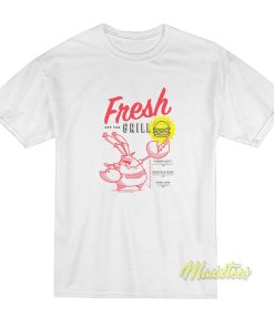 The Krusty Krab Mr Krabs Fresh Off The Grill T-Shirt The Krusty Krab Mr Krabs Fresh Off The Grill T-Shirt