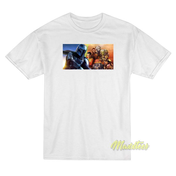 The Mandalorian Star Wars Rebels T-Shirt The Mandalorian Star Wars Rebels T-Shirt