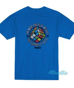 The More You Play With It Rubiks Cube T Shirt 3