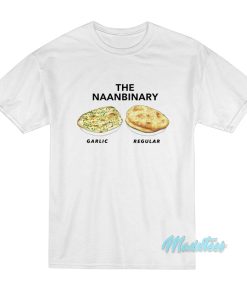 The Naanbinary Garlic Regular T-Shirt The Naanbinary Garlic Regular T-Shirt