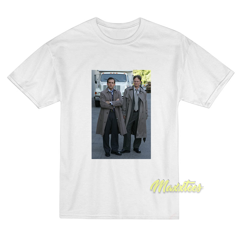 The Office Dwight and Michael Coat T-Shirt The Office Dwight and Michael Coat T-Shirt