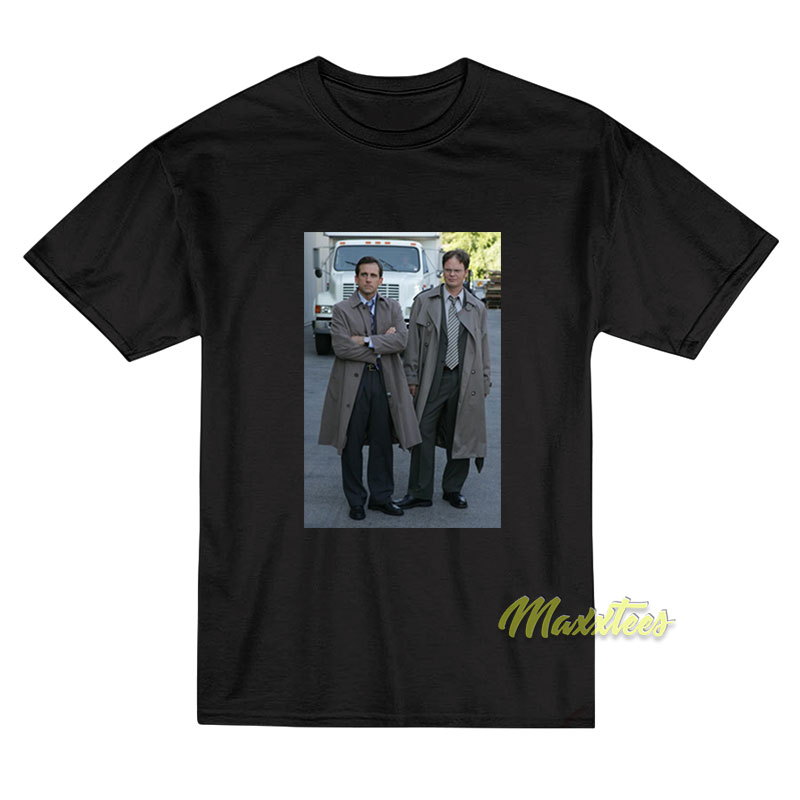 The Office Dwight and Michael Coat T-Shirt The Office Dwight and Michael Coat T-Shirt