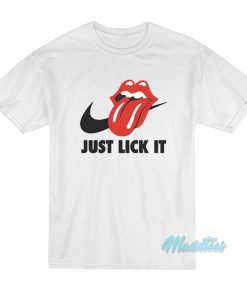 The Rolling Stones Just Lick it Parody T Shirt 1