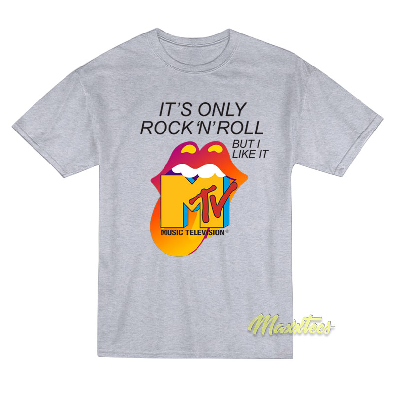 The Rolling Stones and MTV T-Shirt The Rolling Stones and MTV T-Shirt
