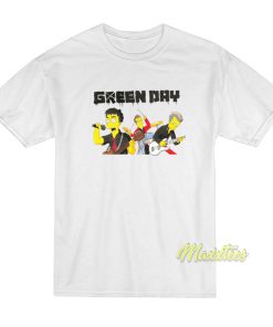 The Simpsons Green Day T-Shirt
