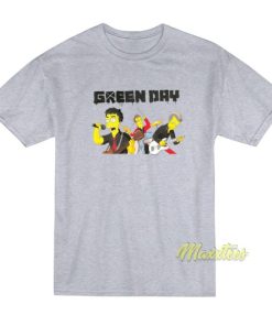 The Simpsons Green Day T-Shirt 2 The Simpsons Green Day T Shirt 3