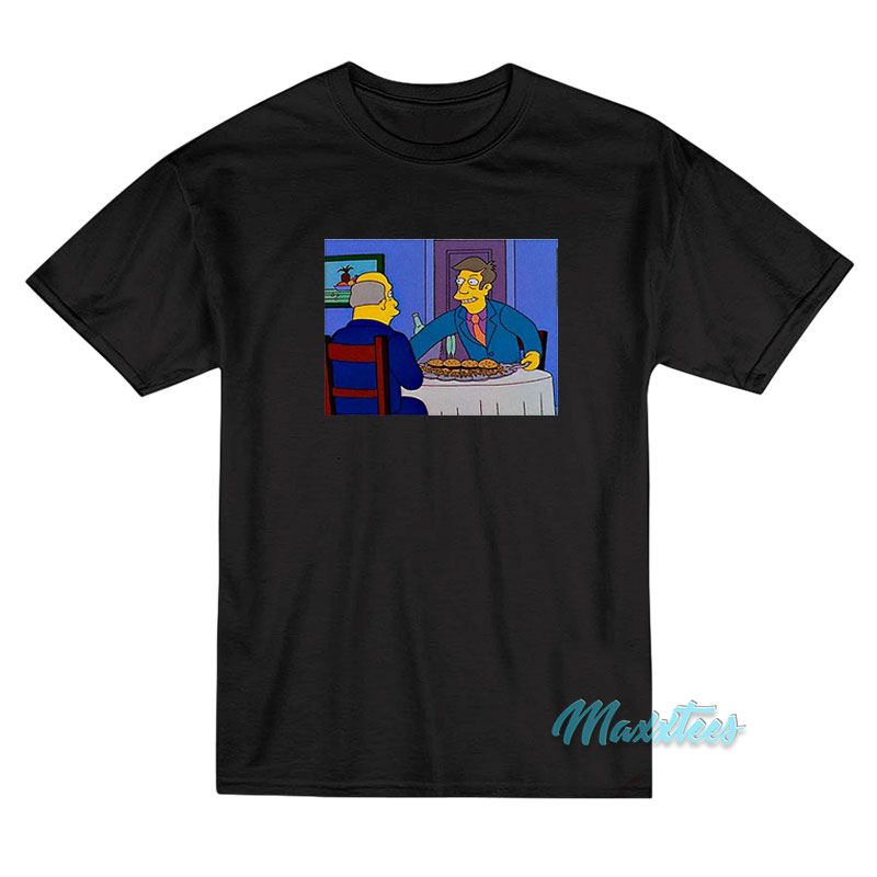 The Simpsons Principal Skinner Steamed Hams T-Shirt The Simpsons Principal Skinner Steamed Hams T-Shirt