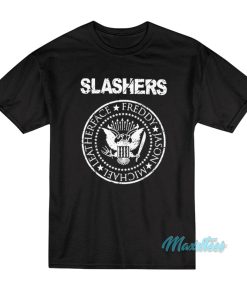 The Slashers Ramones Logo Parody T Shirt 1