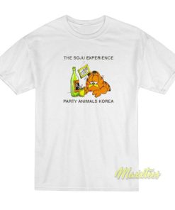 The Soju Experience Party Animals Korea T-Shirt
