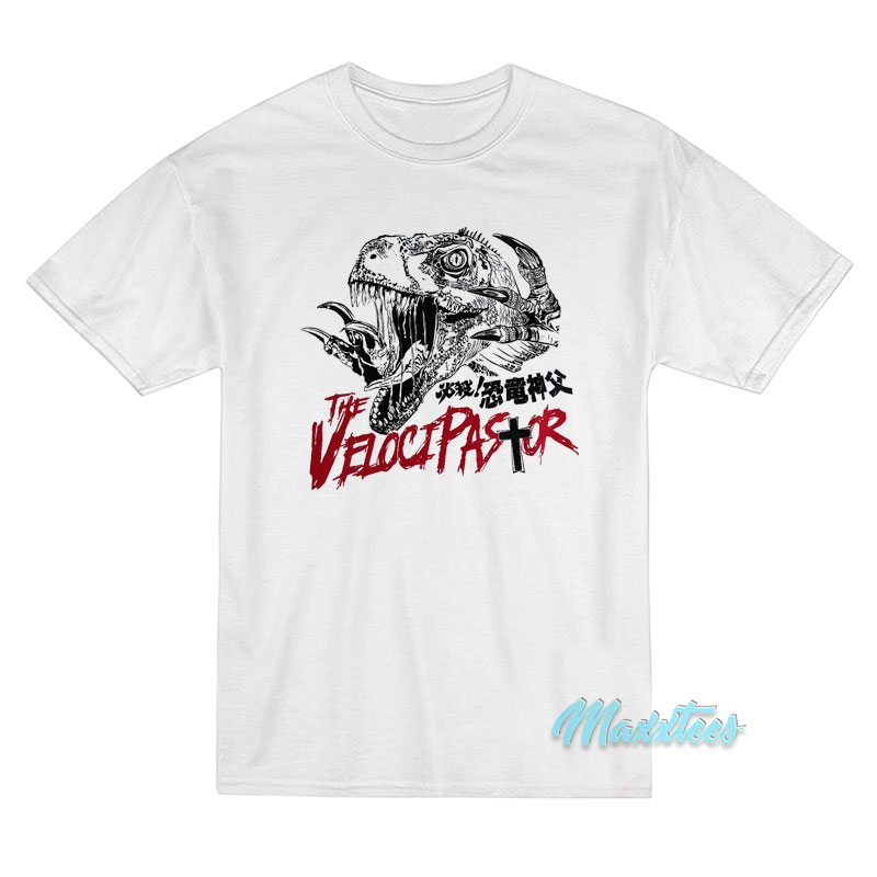 The Velocipastor Dinosaur Movie T-Shirt The Velocipastor Dinosaur Movie T-Shirt