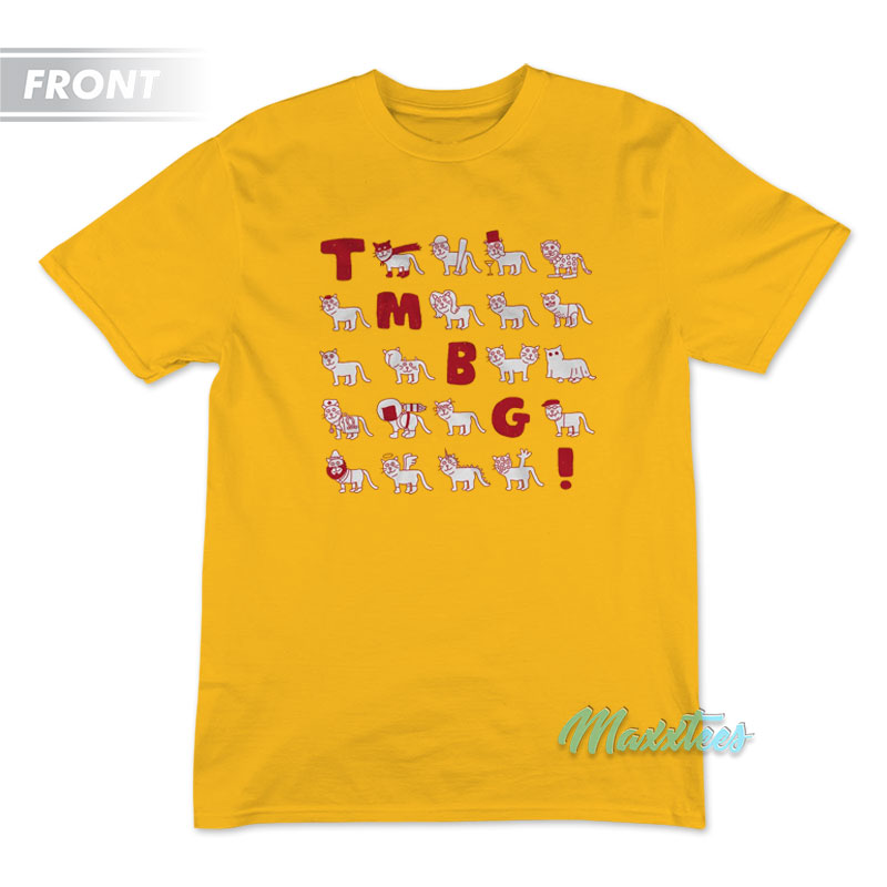 They Might Be Giants TMBG Cats T-Shirt They Might Be Giants TMBG Cats T-Shirt