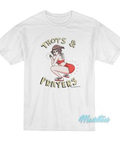 Thots And Prayers Plamondon Comics T Shirt 1