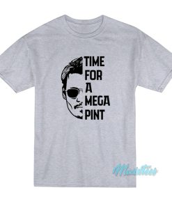 Time For Mega A Pint Johnny Depp T Shirt 1
