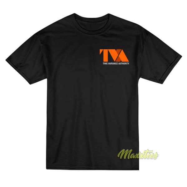 Time Variance Authority TVA Logo T-Shirt Time Variance Authority TVA Logo T-Shirt