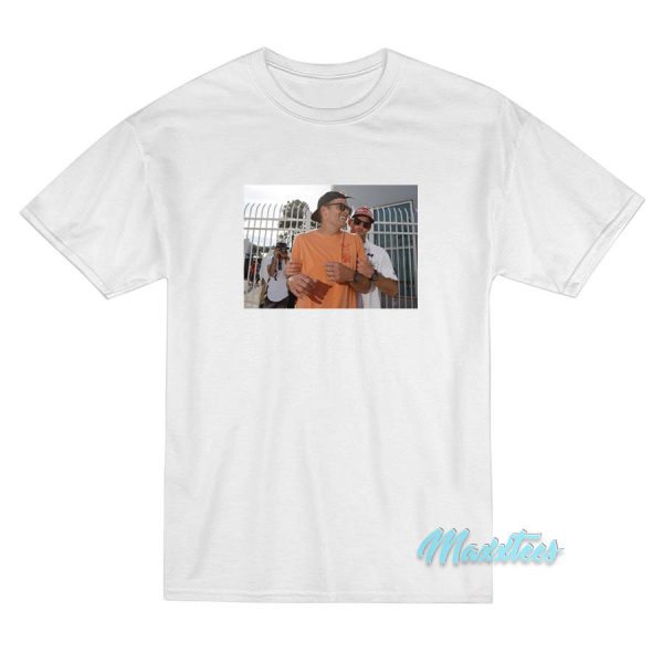 Tom Brady At Super Bowl Parade T-Shirt Tom Brady At Super Bowl Parade T-Shirt