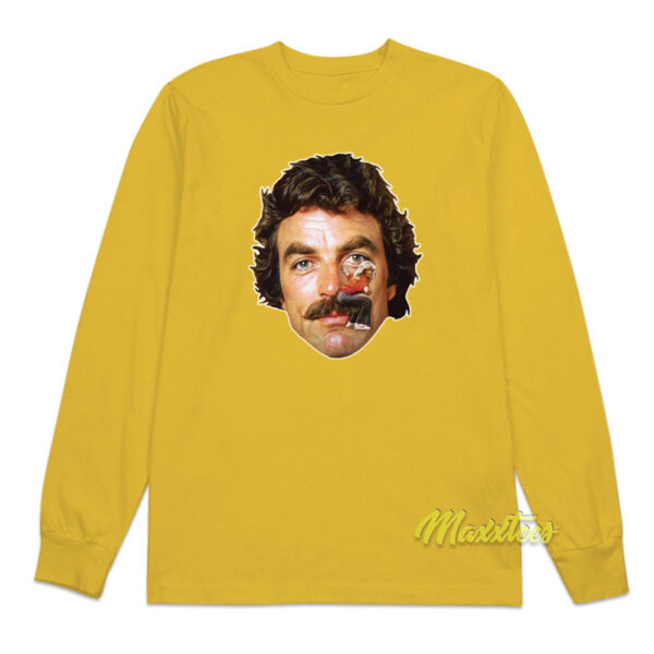 Tom Selleck Mustache Ride Long Sleeve Shirt Tom Selleck Mustache Ride Long Sleeve Shirt