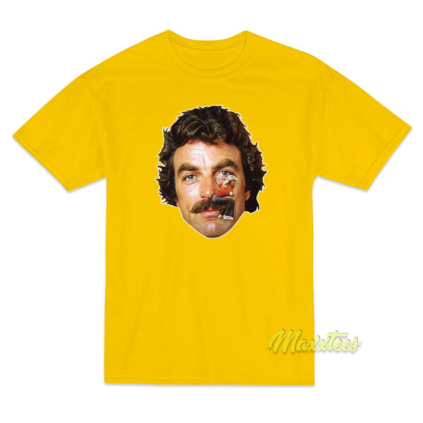 Tom Selleck Mustache Ride T-Shirt Tom Selleck Mustache Ride T-Shirt
