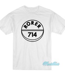 Tommy Chong Rorer 714 T-Shirt 2 Tommy Chong Rorer 714 T Shirt 3