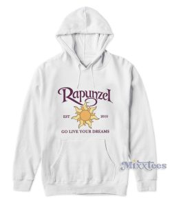 Disney Tangled Rapunzel Go Live Your Dreams Hoodie 1
