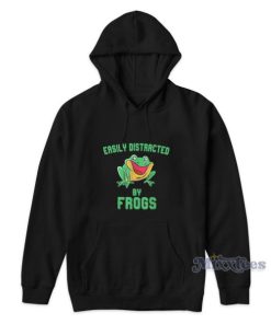 Easily Distracted By Frogs Hoodie for Unisex