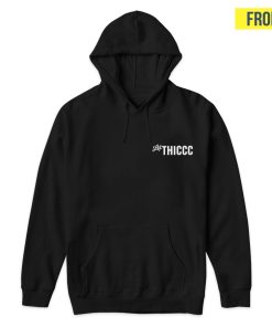 Eat Burgers Lift Heavy Get Thiccc Hoodie