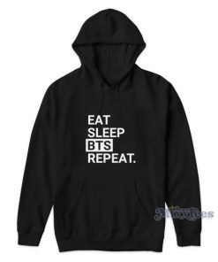 Eat Sleep BTS Repeat Hoodie for Unisex