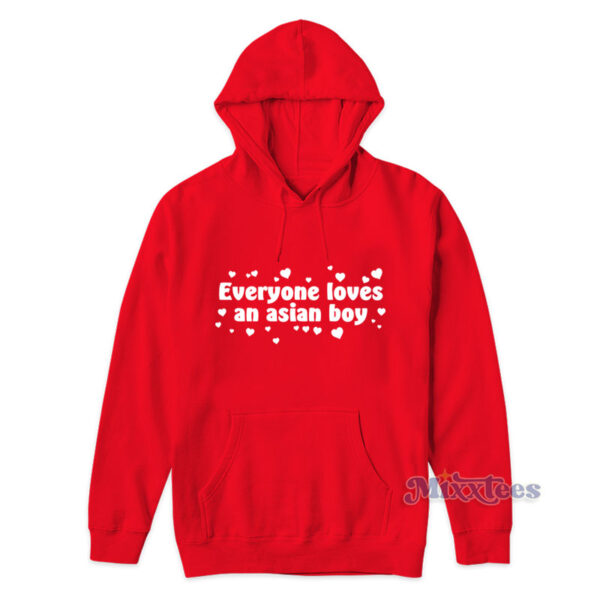 Everyone Loves An Asian Boy Benchwarmers Hoodie Everyone Loves An Asian Boy Benchwarmers Hoodie