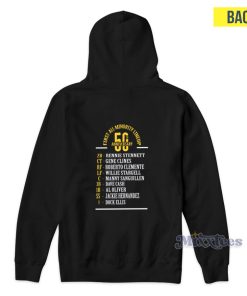 First All Minority Lineup 50th Aniversary Hoodie