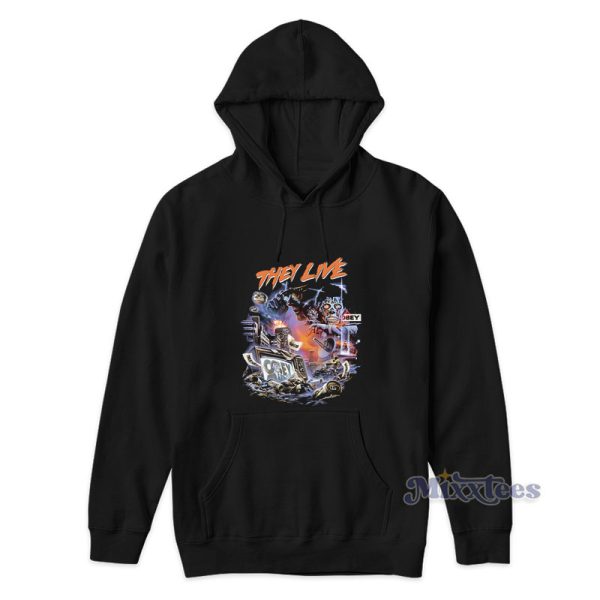 Fright Rags Unveils They Live Hoodie For Unisex Fright Rags Unveils They Live Hoodie For Unisex