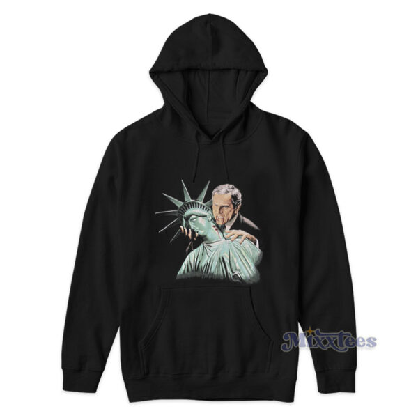 George Bush Statue Of Liberty Vintage Hoodie George Bush Statue Of Liberty Vintage Hoodie