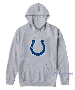 Indianapolis Colts Logo Hoodie For Unisex Indianapolis Colts Logo Hoodie For Unisex