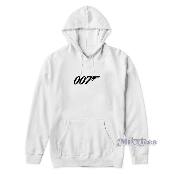 James Bond 007 Logo Hoodie for Unisex James Bond 007 Logo Hoodie for Unisex