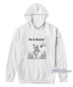 Jesus He Is Rizzin Playing Basketball Hoodie Jesus He Is Rizzin Playing Basketball Hoodie