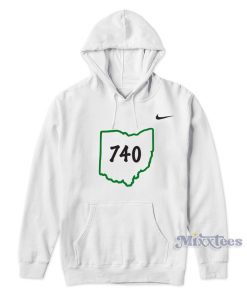 Joe Burrow 740 Ohio Hoodie for Unisex Joe Burrow 740 Ohio Hoodie for Unisex
