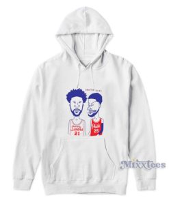 Joel Embiid And Ben Simmons Practice Sucks Philadelphia Basketball Hoodie