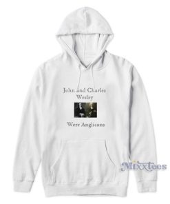 John and Charles Wesley Anglicans Hoodie for Unisex