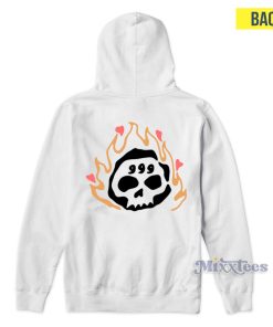 Juice Wrld 999 Burning Heart Hoodie Juice Wrld 999 Burning Heart Hoodie