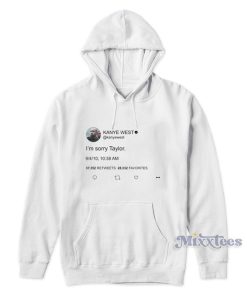 Kanye West I’m Sorry Hoodie
