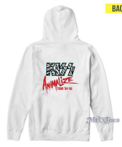 Kiss Animalize Tour 84-85 Hoodie Kiss Animalize Tour 84-85 Hoodie