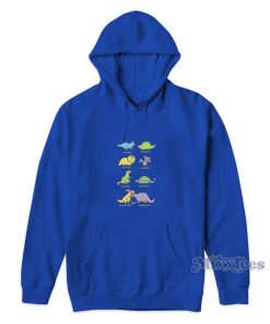 Know Your Dinosaurs Hoodie for Unisex Know Your Dinosaurs Hoodie for Unisex