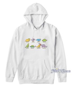 Know Your Dinosaurs Hoodie for Unisex