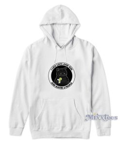 Like Cats And Gin And Maybe 3 People Hoodie